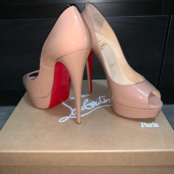 Louboutin lady peep size 38 - Picture 4 of 8